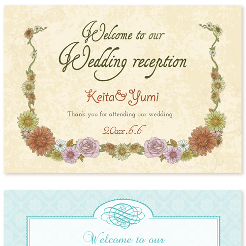 ウェルカムボード